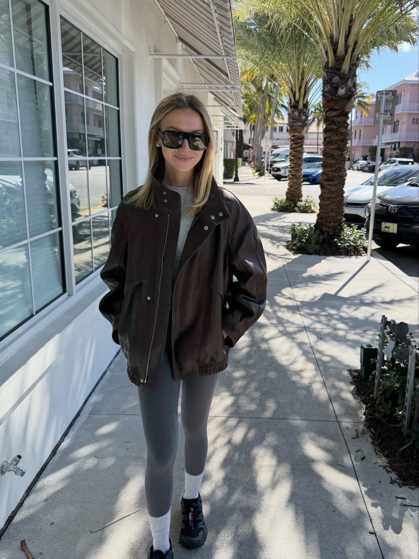 Shopping look on a chilly day in palm beach 

#LTKootd #LTKTravel #LTKdayinmylife