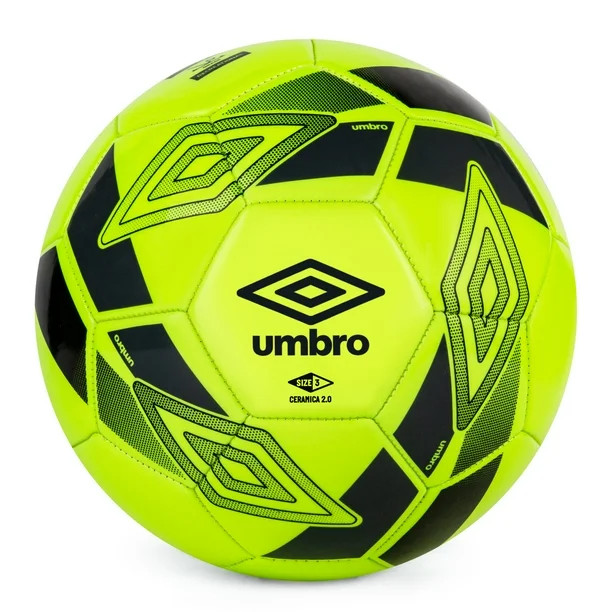 Umbro Ceramica 2.0 Size 3 Youth and Beginner Soccer Ball, Yellow - Walmart.com | Walmart (US)