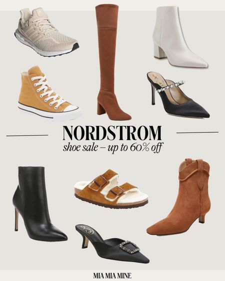 Nordstrom shoe sale - take up to 60% off winter boots, sneakers and heels 

#LTKunder100 #LTKsalealert #LTKshoecrush