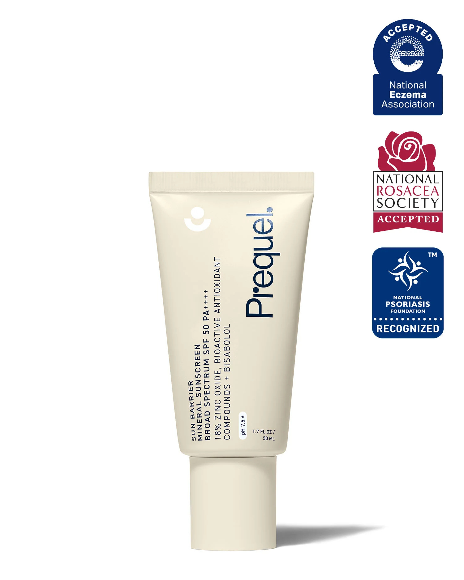 Sun Barrier Mineral Sunscreen SPF 50 | Prequel Skin
