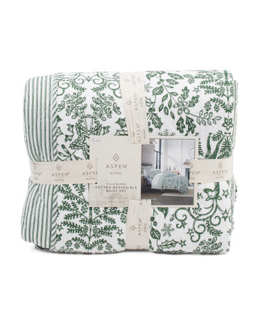 Reindeer Forest Quilt Set | TJ Maxx