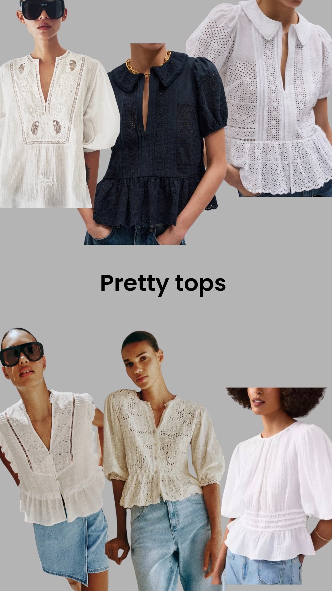 If you need to feel cool but elevated a pretty top can be a lovely upgrade from a t shirt or vest. Style with denim shorts for an effortless chic summer look x

#LTKsummer #LTKstyletip #LTKover50style