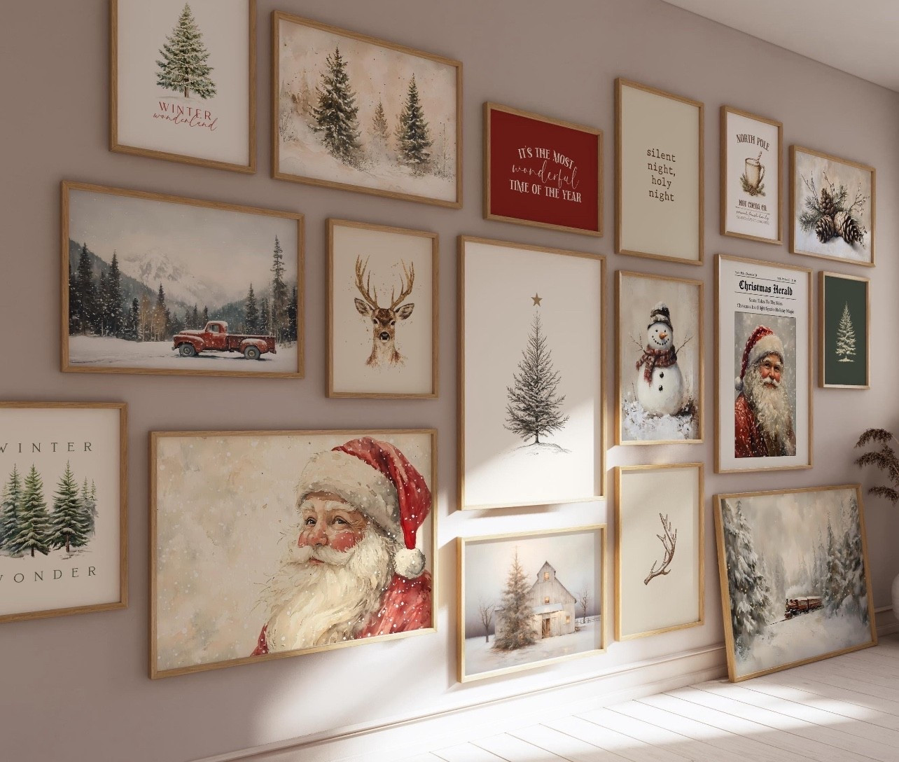 The cutest artwork for Christmas 
Vintage Christmas
Christmas prints 

#LTKSeasonal #LTKmomlife #LTKHoliday