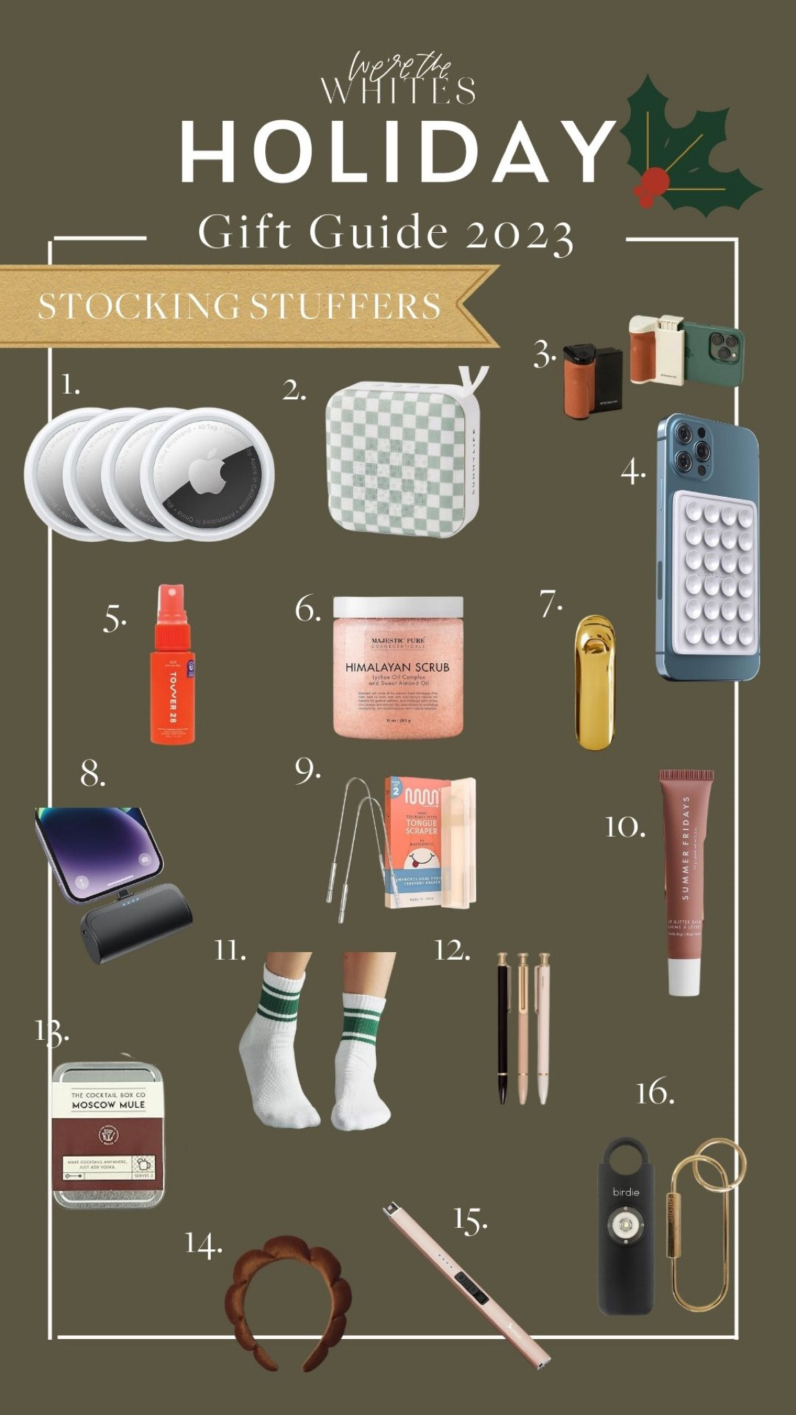 Gift guide, gifts, gift guides, stocking stuffer, small gift ideas, stocking ideas, stocking gifts, holiday gifts, gift ideas

#LTKHoliday #LTKSeasonal #LTKGiftGuide