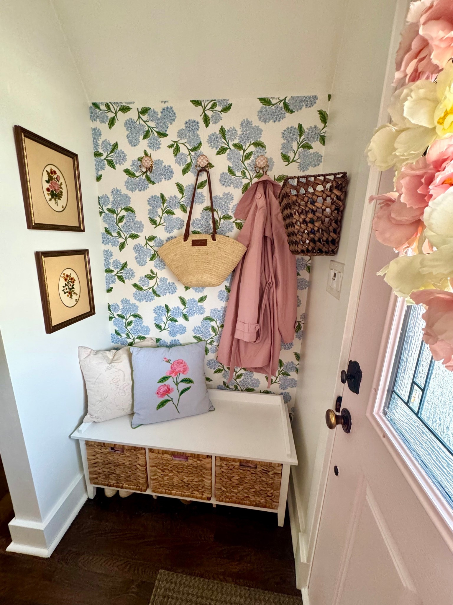 Our Front Foyer

Spring decor, spring home decor, cottagecore, grand millennial, rifle paper co, throw pillow, storage bench, spring wreath, Mackenzie-childs

#LTKHome #LTKSeasonal