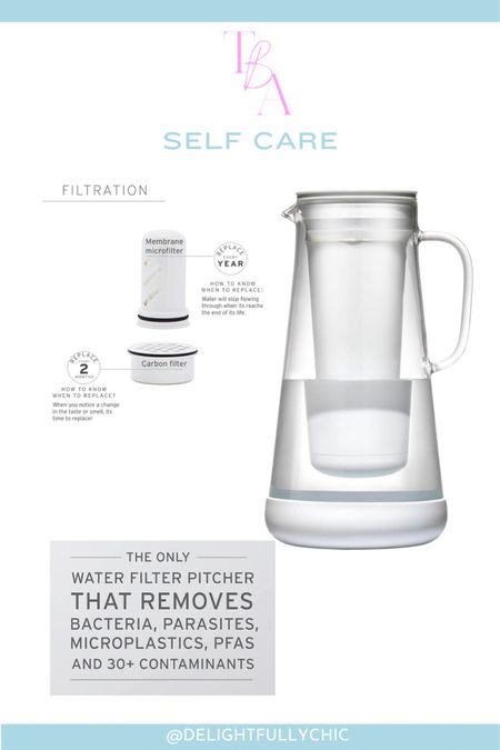 Water purification 
Kitchen accessories 
Water 
Self care 

#LTKbeauty #LTKhome #LTKfitness