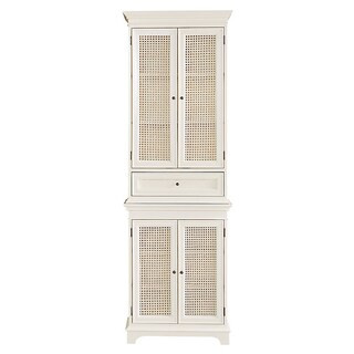 Ann 2-Door Cabinet with Hutch | Ballard Designs, Inc.