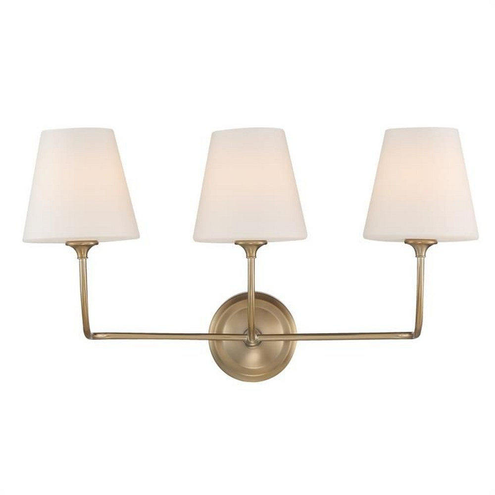 Onslow Pleasant 3 Light Bath Vanity in Classic Style 23.25 inches Wide By 13.25 inches High Vibra... | Walmart (US)