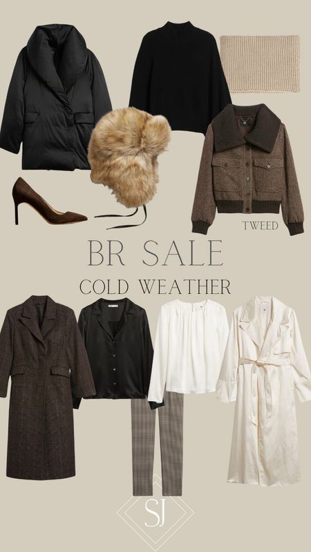 BR SALE 

EXTRA 25% off sale price 

Cold weather office looks, accessories and outerwear 🤎

#LTKsalealert