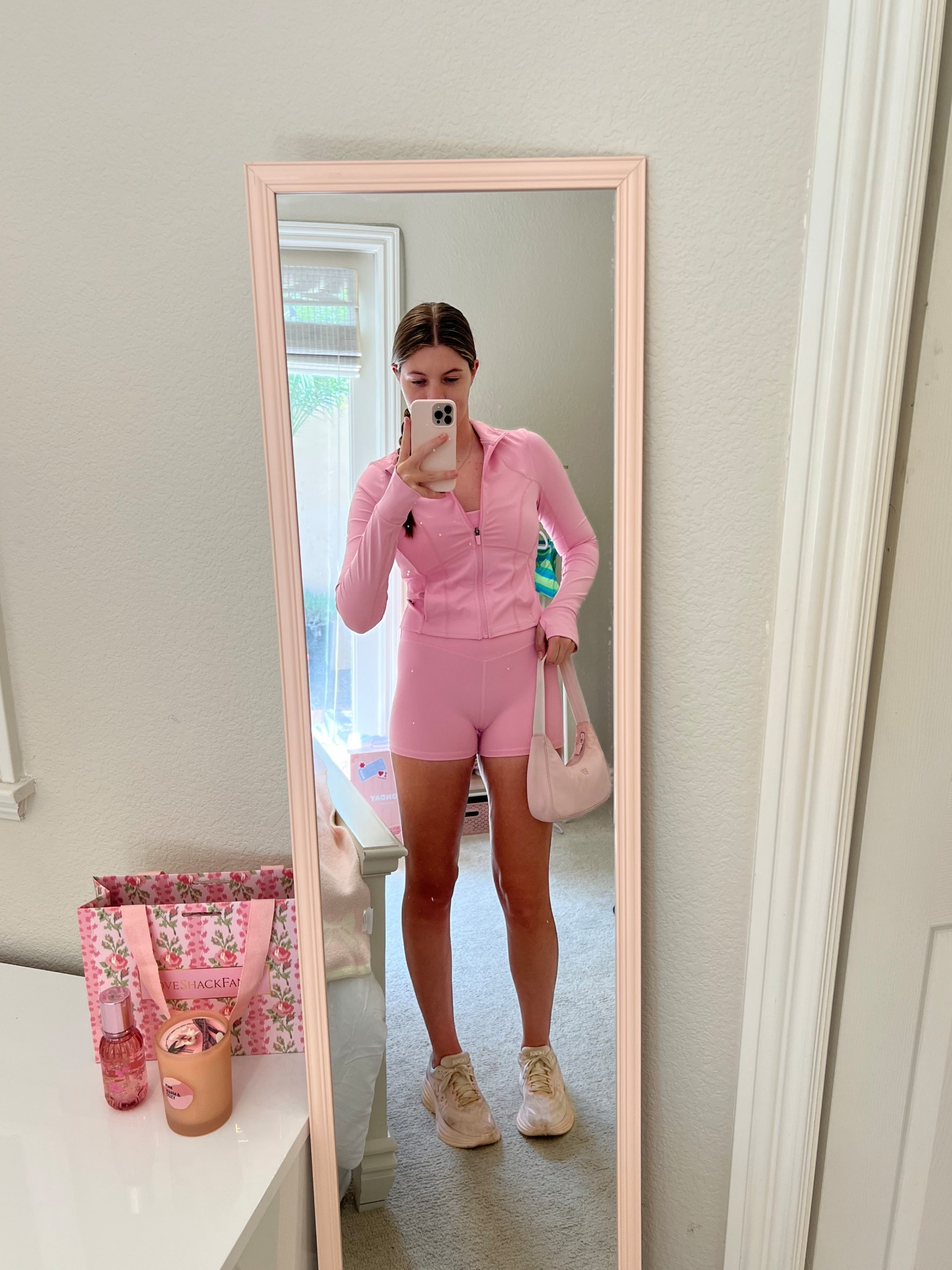 Favorite pink workout set 

#LTKActive #LTKSeasonal #LTKStyleTip