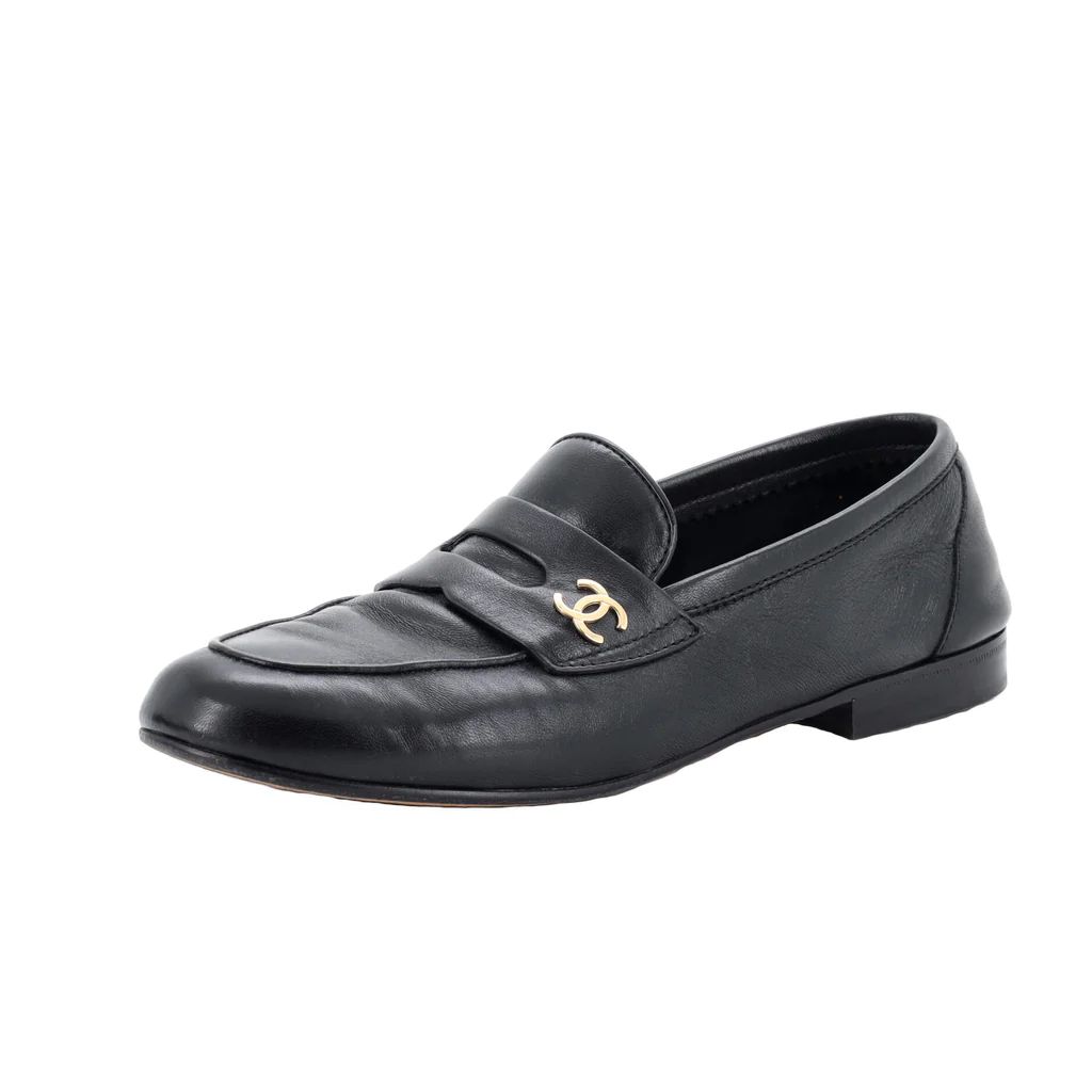 Women's Covered CC Loafers Leather | Rebag