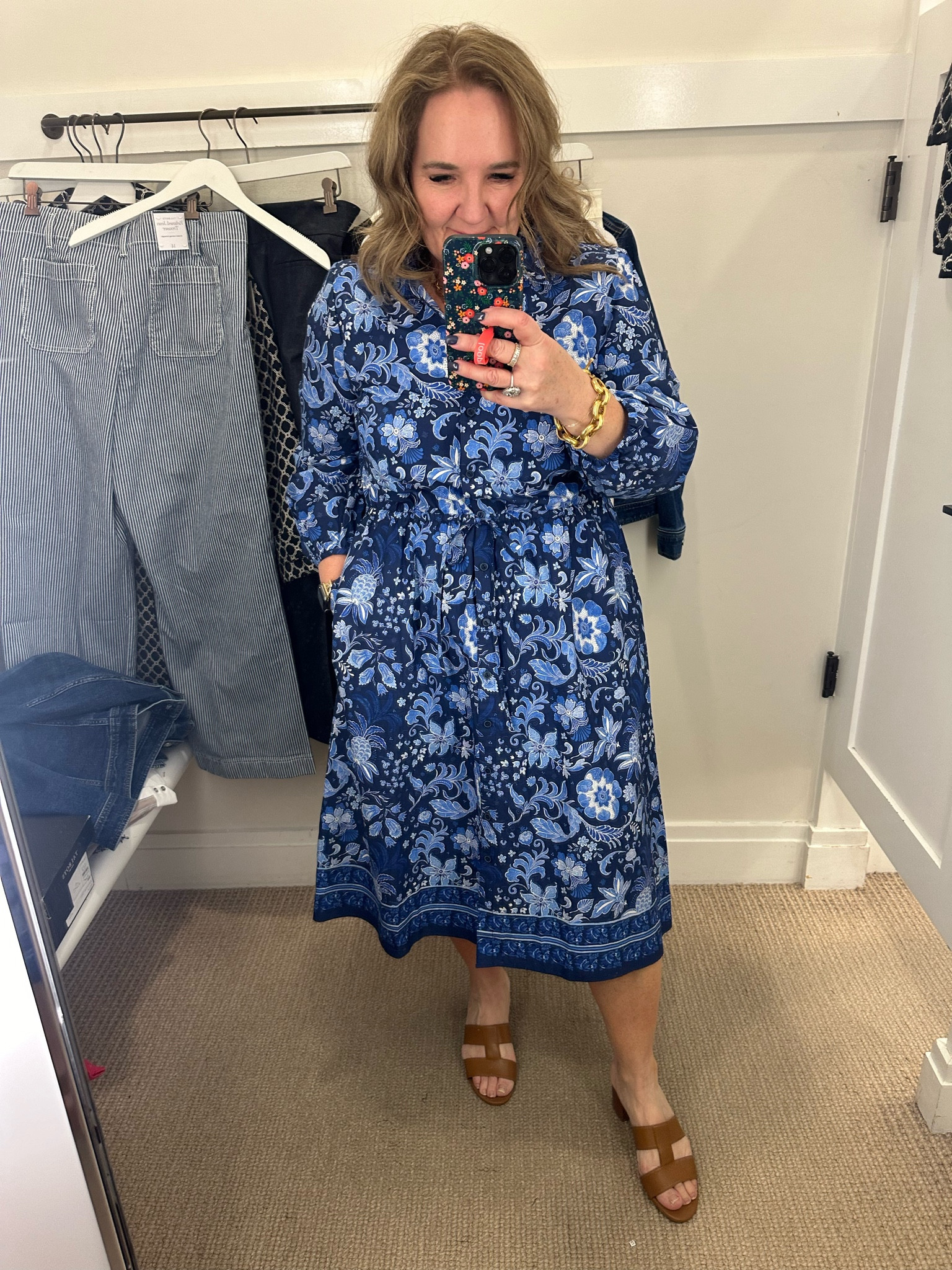 Pretty cotton dress. Drawstring waist. I’m wearing an XL, but a petite XL would work better for me in this one
Don’t forget Talbot sale 25% off runs through the weekend 

Easter dress vacation dress spring dress spring outfit

#LTKover40 #LTKmidsize #LTKsalealert