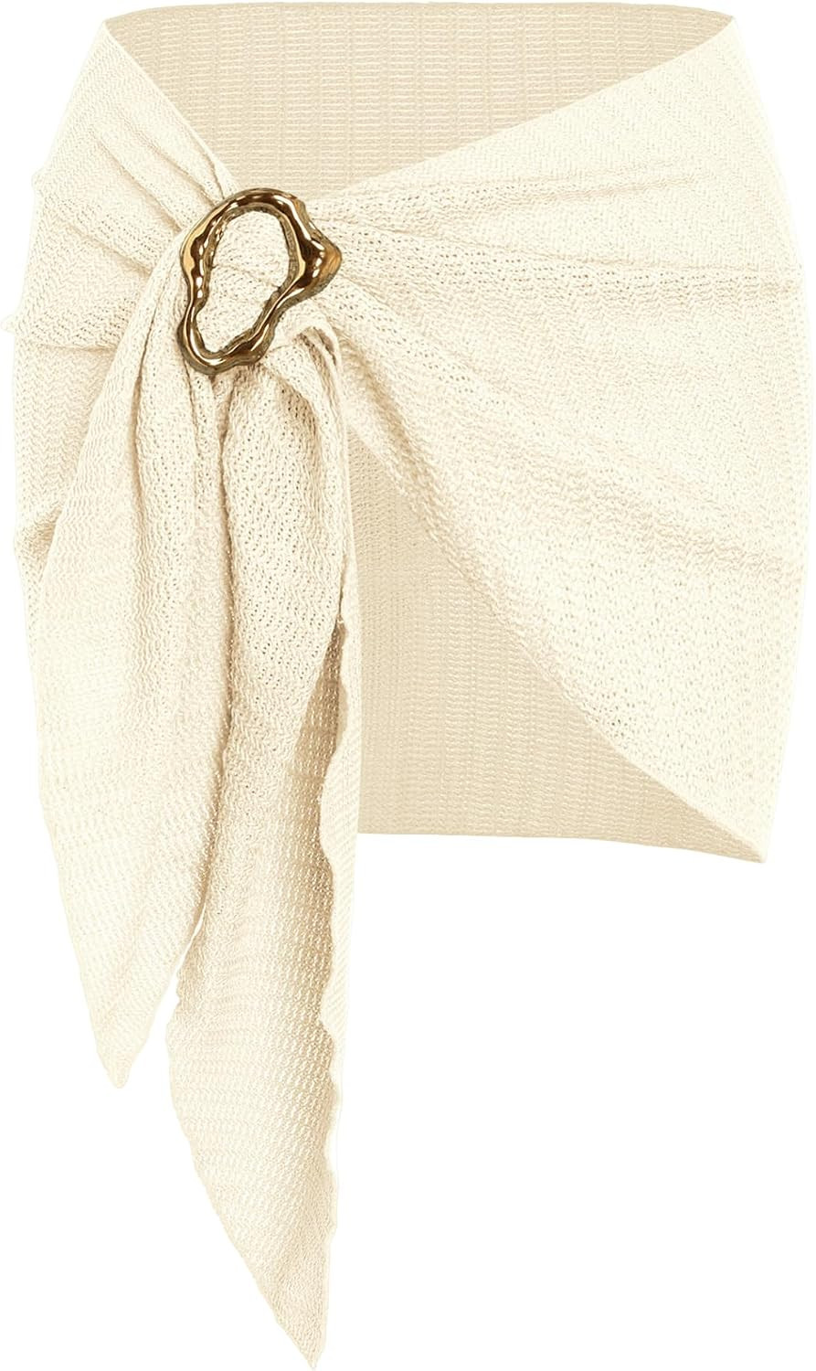ZAFUL Boho Beach Cover Ups for Women Sheer Sarong Coverups | Amazon (US)