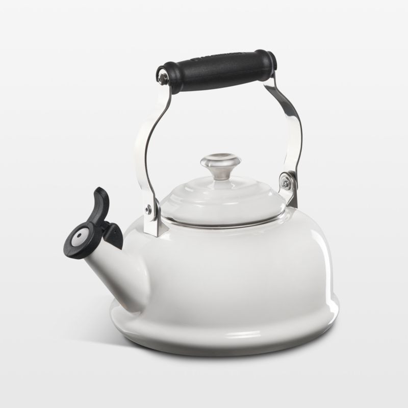 Le Creuset Classic White Kettle + Reviews | Crate & Barrel | Crate & Barrel