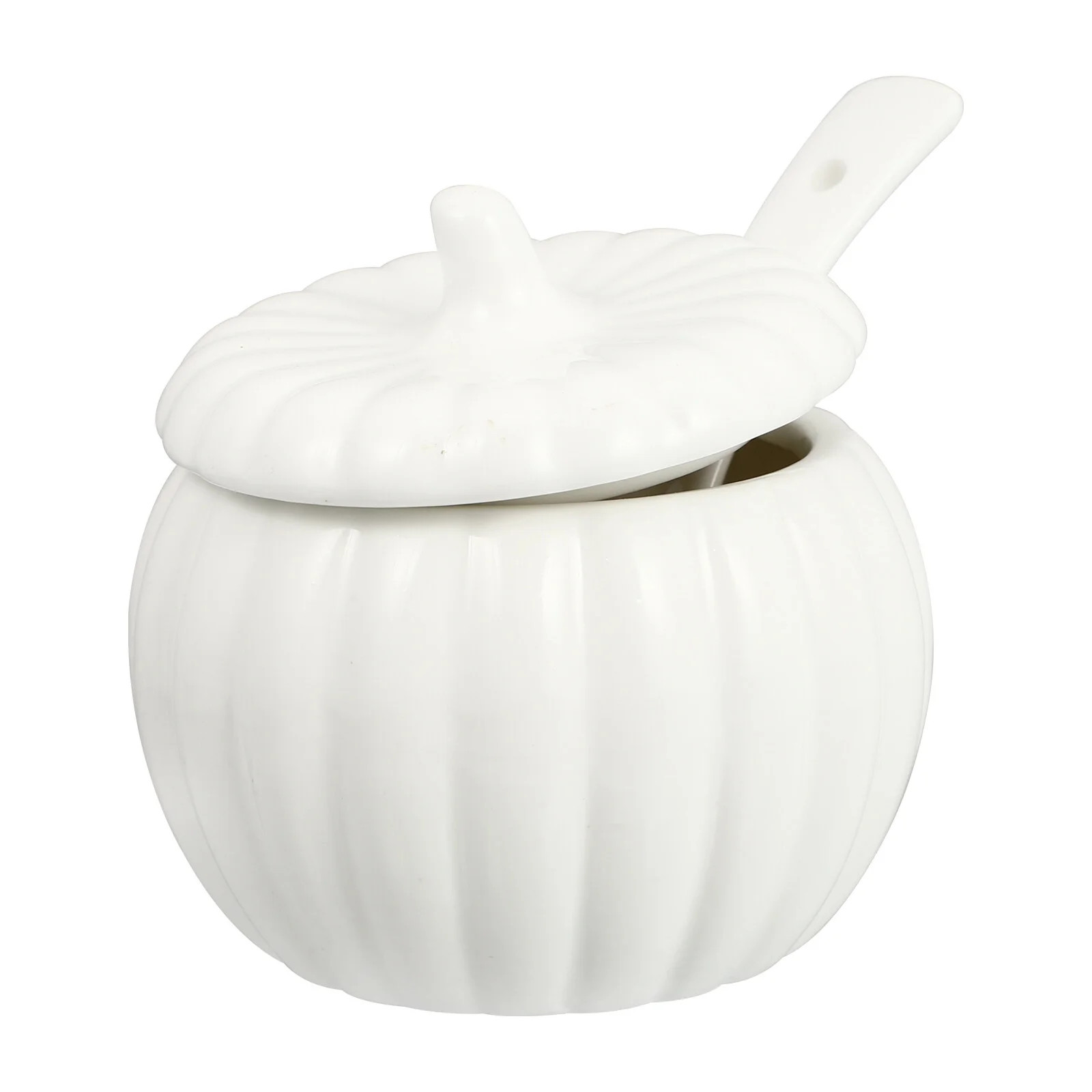 1pc Creative Pumpkin Stew Pot Household Ceramic Stew Bowl Kitchenware (White) | Walmart (US)