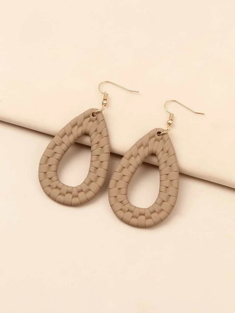 Braided Waterdrop Drop Earrings
   SKU: swear18210319057      
          (653 Reviews)
          ... | SHEIN