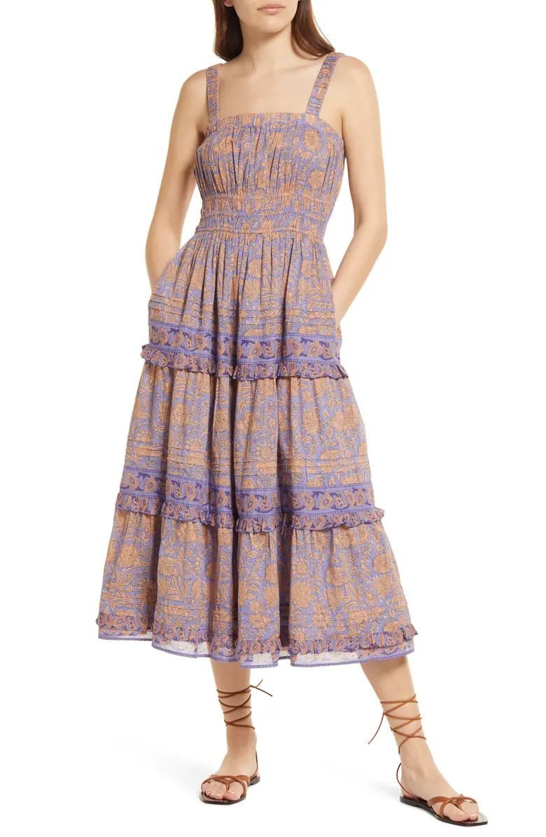 Cleobella Jolene Organic Cotton Midi Dress | Nordstrom | Nordstrom