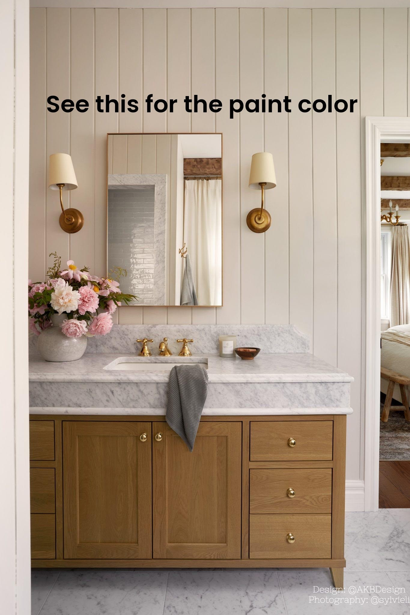 French Country Bathroom with Shiplap


A French country bathroom that feels serene and timeless 🤍
Walls clad in shiplap painted Benjamin Moore Seapearl, Carrara marble flooring, a freestanding tub under the window, and antique brass fixtures create a sophisticated yet cozy retreat. 

Full tour + sources: 🔗 https://www.homebunch.com/french-country-home-with-earth-tone-interiors/

Design: @AKBDesign
Photography: @sylvieli


💡 Follow Home Bunch for more home inspiration — here you always get to know and shop what you see!


#FrenchCountryBathroom #BathroomDesign #Seapearl #TimelessInteriors #FreestandingTub #ShiplapWalls #HomeBunch #InteriorInspo #EarthToneBathroom

#LTKselfcare #LTKHome #LTKmomlife