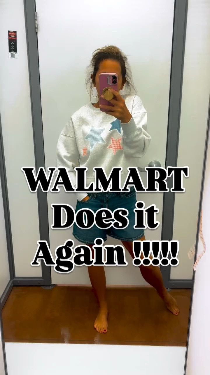 🇺🇸⭐️A Week of WALMART does the ❤️Good!!!
These adorable sweatshirts 🇺🇸are still available !!! If not on line check your local stores!!! My stores were still stocked🇺🇸🇺🇸🇺🇸

‼️danas_randomfinds‼️
🛍️NEW....OOTD 🍒 

🛍️Comment… SHOP🛍️ Follow for all things ……. Home 🏡 Simple DIY 🎨
👜Work Wear 👓Daily Finds 
Casual Fashion 👚👖
#amazon #amazonessentials 
#walmart #walmartfashion
#danasrandomfinds