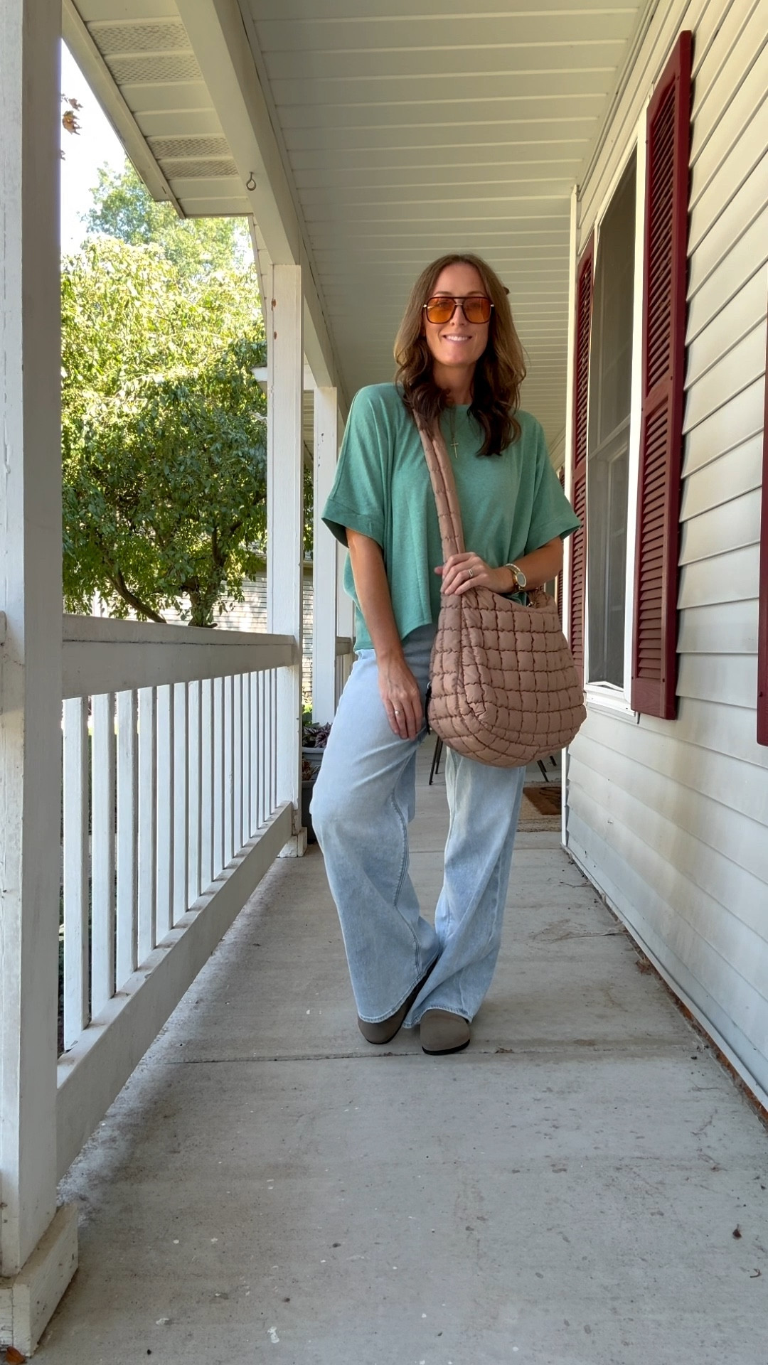 8/19/25 ✨ Tee is a medium.

Everyday outfits. Easy outfits. Easy outfit ideas. Neutral basics. Summer outfits. Summer outfit idea. Casual outfits. Basic mom outfit. Casual outfit idea. Casual outfit. Everyday outfit. Mom outfit. Street style. Casual mom outfit. Church outfit. Amazon fashion. Fall outfits. Fall outfit idea.

#LTKOver40 #LTKSeasonal #LTKFindsUnder100