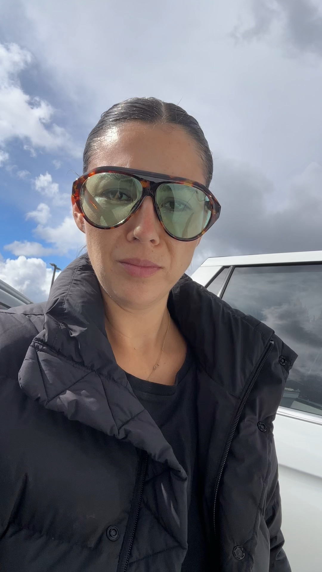 Lentes 😎 son los “leopard green” 