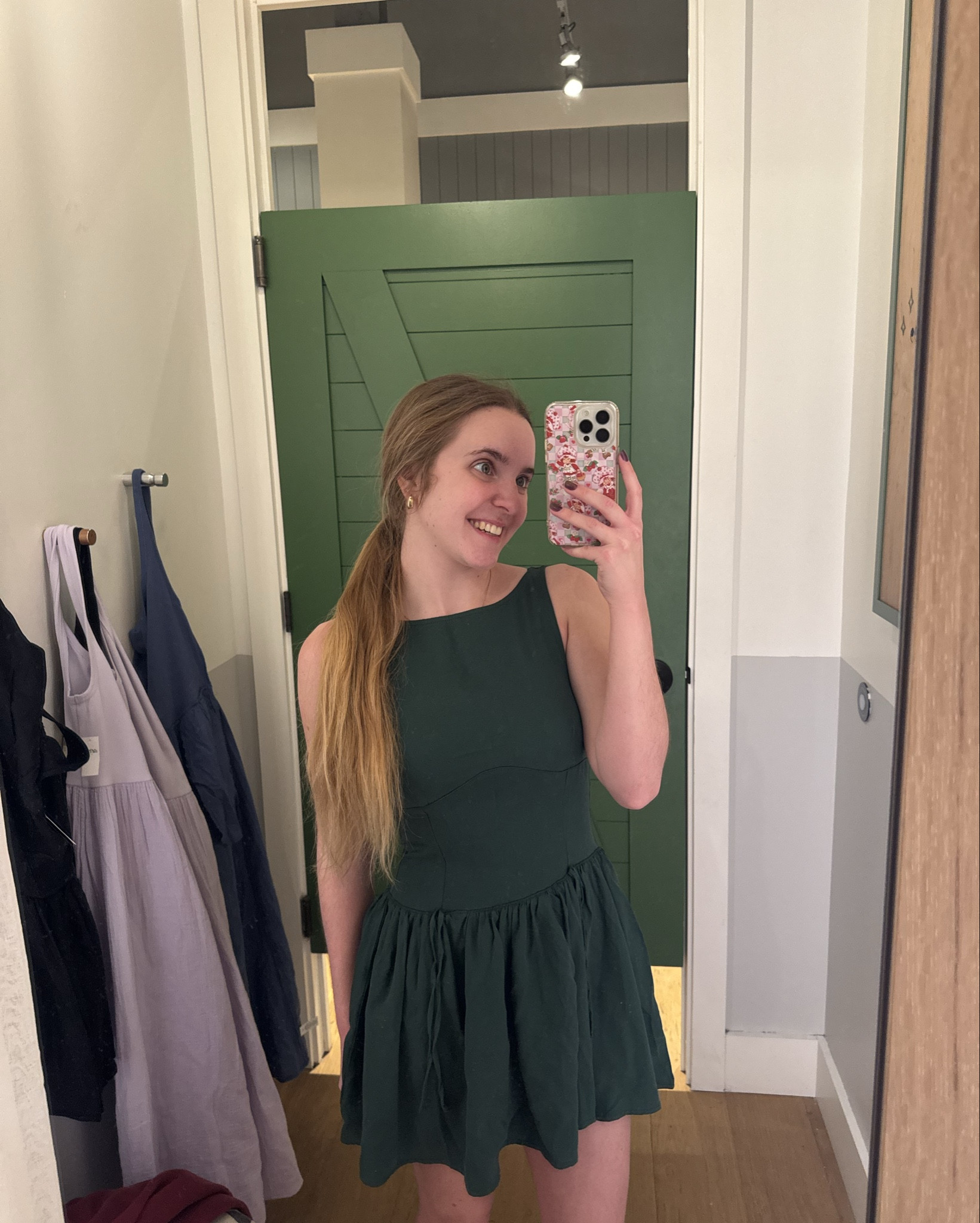 this green aerie clearance dress is so freaking cute! 💚 I love the drop waist and the style is so classy and timeless. I’m wearing a size small and it’s a perfect fit for me as a girly who’s 5’3!

#LTKSeasonal #LTKootd #LTKSaleAlert
