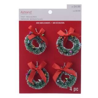 Tiny Treasures Mini Wreath Embellishments by Ashland® | Michaels Stores