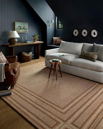 Loloi Chris Loves Julia Alfie Collection ALF-01 Blush/Rose 7'-9" x 9'-9" Area Rug | Amazon (US)