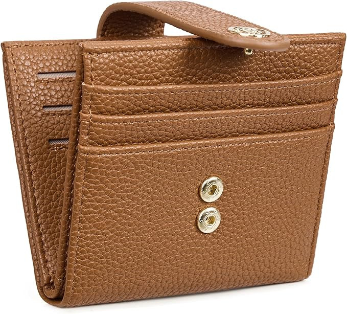 BOSTANTEN Slim Wallet for Women Small RFID Blocking Credit Card Holder Leather Bifold Wallets wit... | Amazon (US)