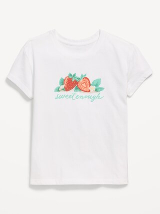 Short-Sleeve Graphic T-Shirt for Girls | Old Navy (US)