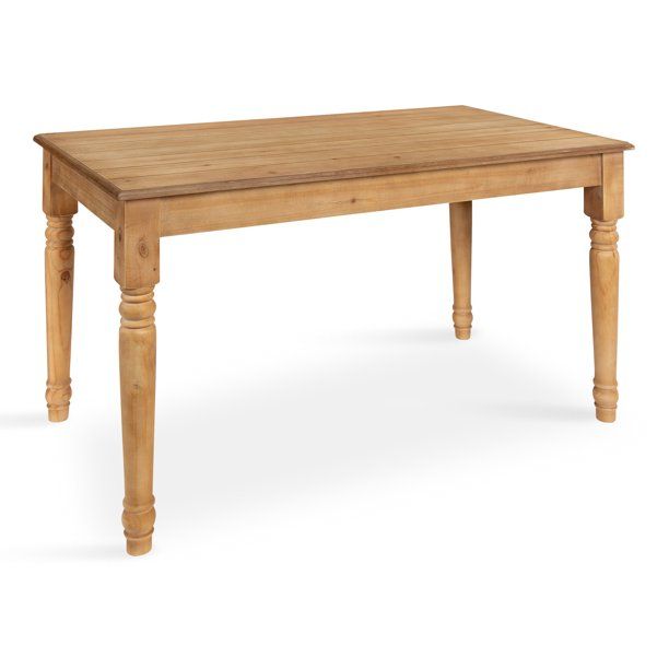 Kate and Laurel Cates Rustic Farmhouse Barnboard Wood Desk/Dining Table, Rustic Brown | Walmart (US)
