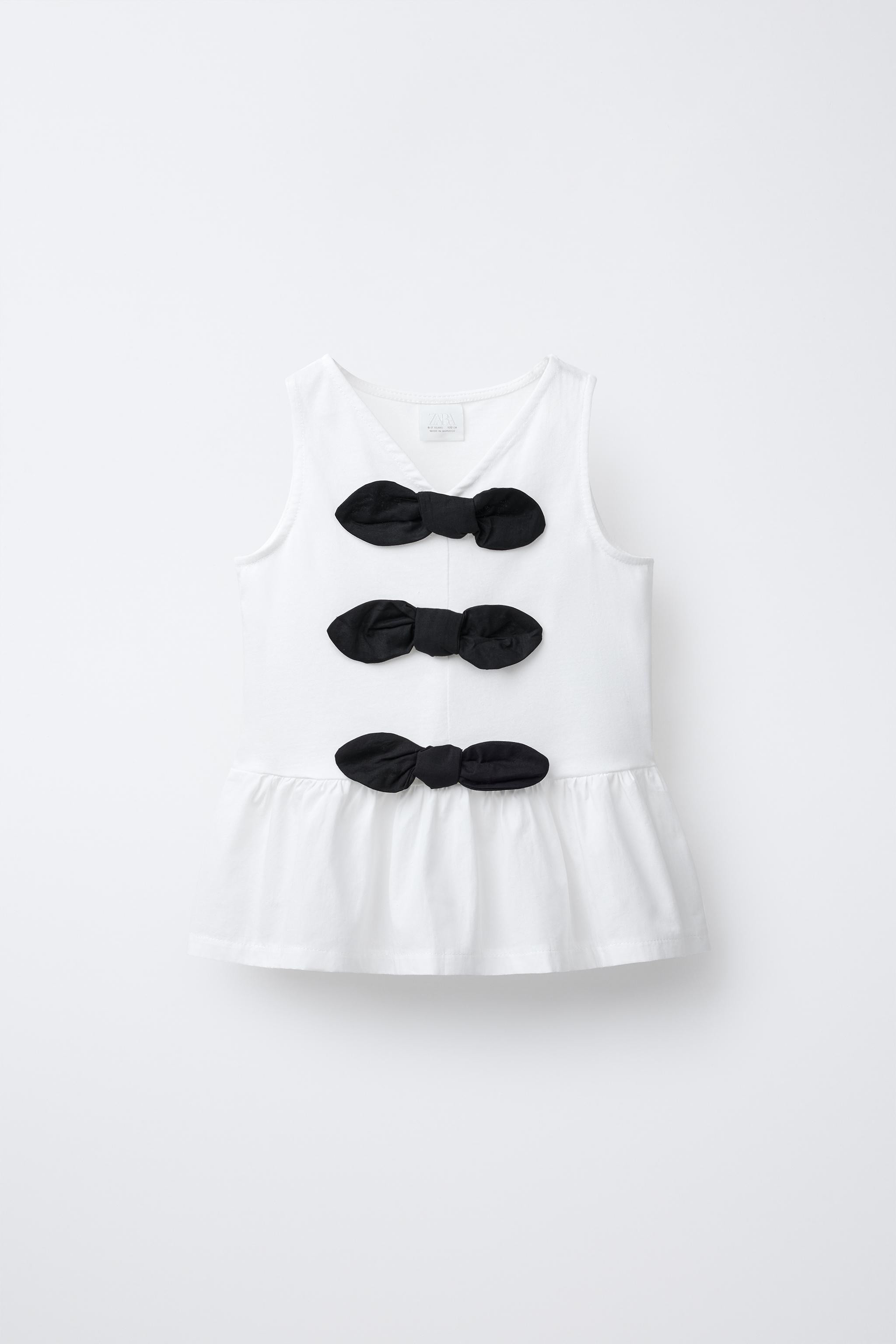 CONTRAST TIE T-SHIRT | Zara US