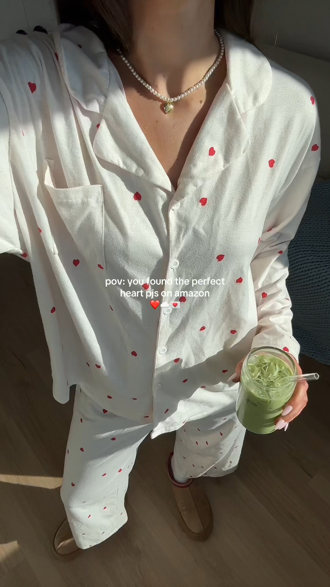 amazon heart pajamas | valentines day pjs ❤️✨

#LTKSeasonal