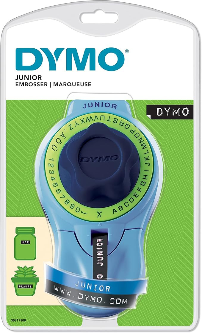 Dymo Junior Etikettenprägegerät | Ergonomisches Beschriftungsgerät für eine komfortable Verwe... | Amazon (DE)