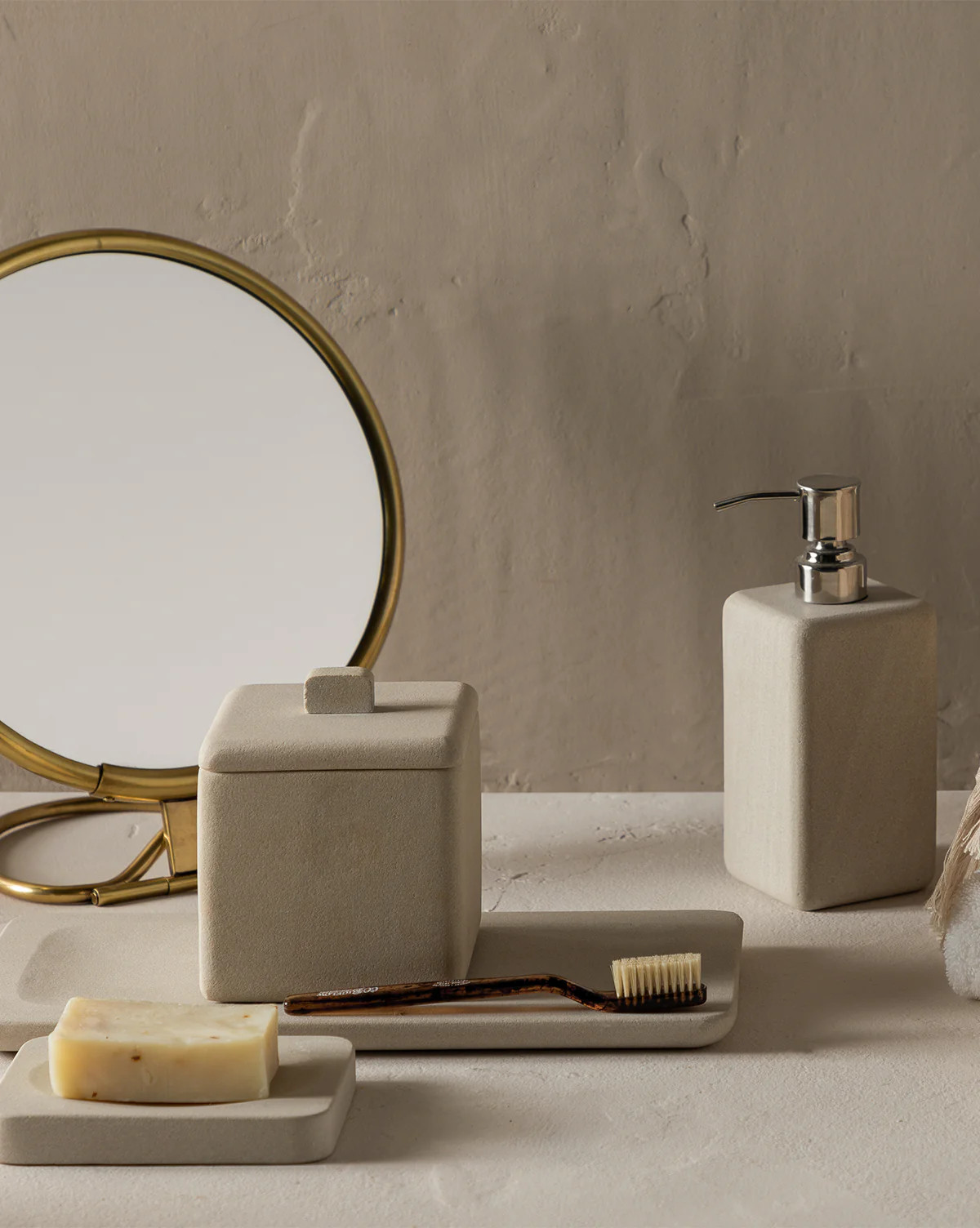 Amada Sandstone Bath Collection | McGee & Co. (US)