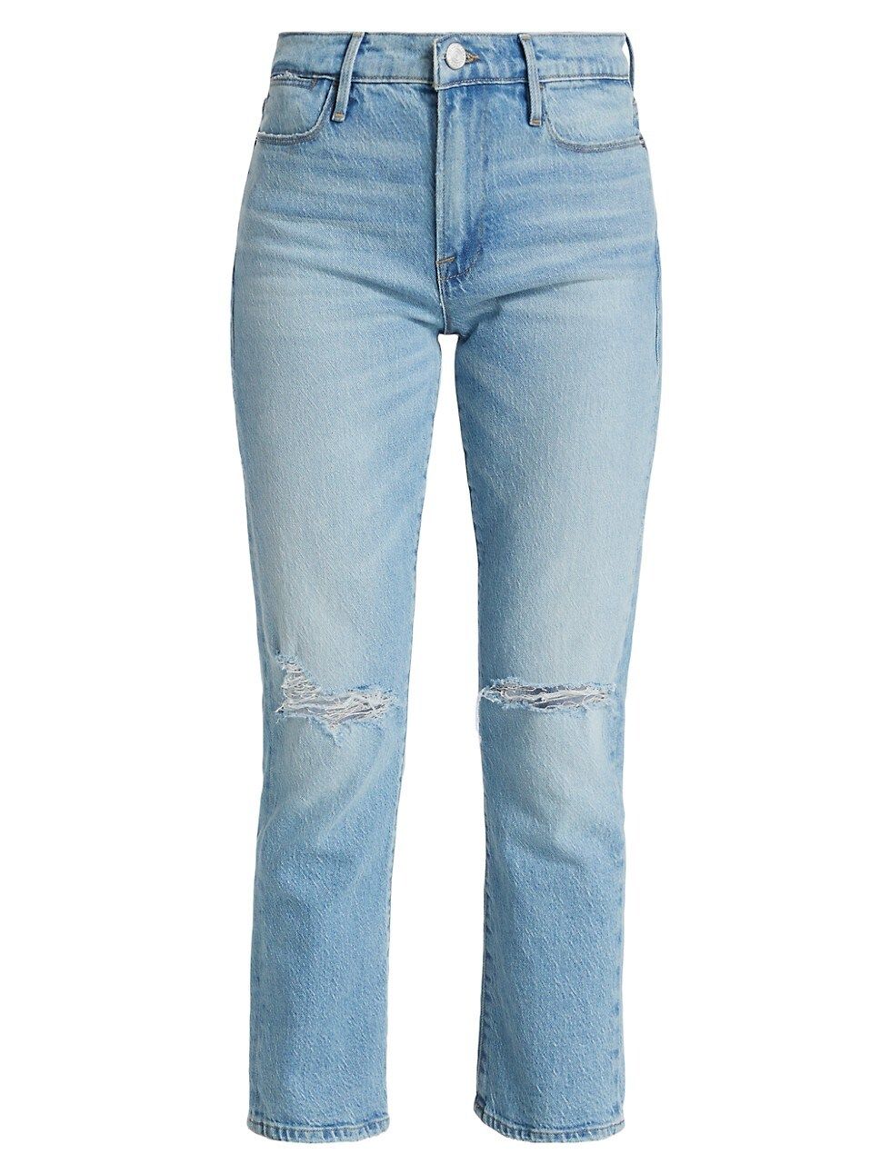 Le High Straight-Leg Jeans | Saks Fifth Avenue
