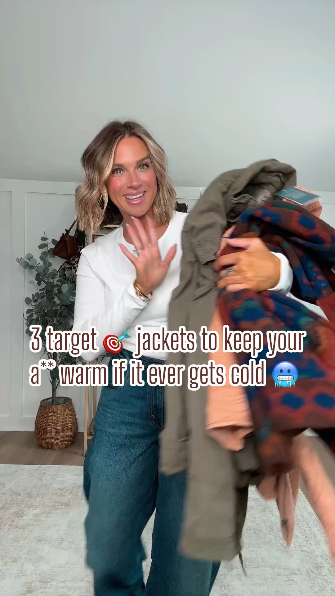Three jackets from target that will keep you nice and warm if it ever cools down outside! I am 5’6 143lbs in size smalls in two jackets and a medium in the Aztec Sherpa #target #targetstyle

#LTKSeasonal #LTKootd