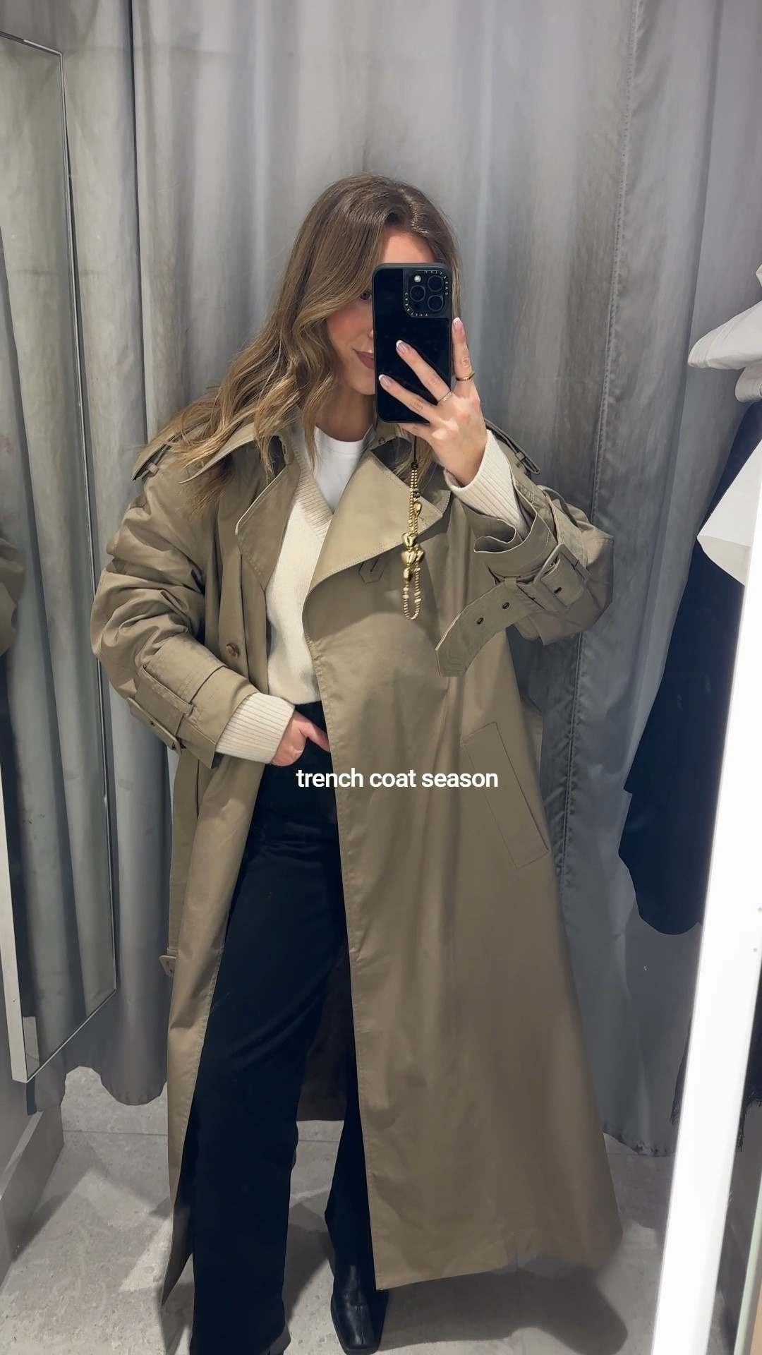 Trench coat, jeans, spring outfit, spring trends, capsule wardrobe, 

#LTKspring #LTKuk #LTKstyletip