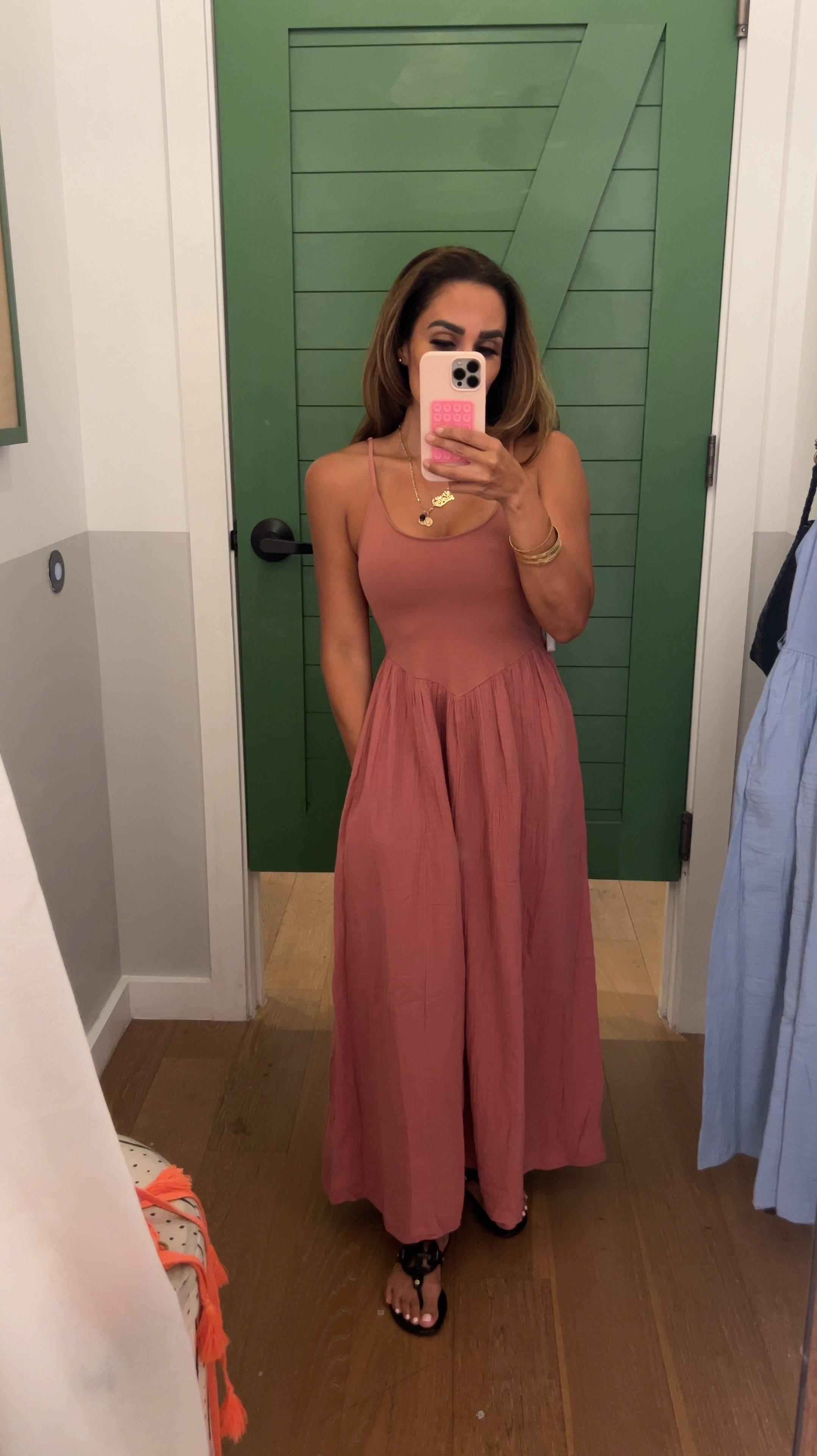 I’m wearing a size XS (regular). I am 5’0” and 115 lbs. 34B. 

#LTKStyleTip #LTKOver40 #LTKVideo