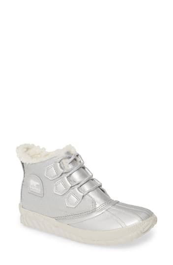 X Disney 'Frozen' Out 'N About™ Waterproof Faux Shearling Bootie | Nordstrom Rack