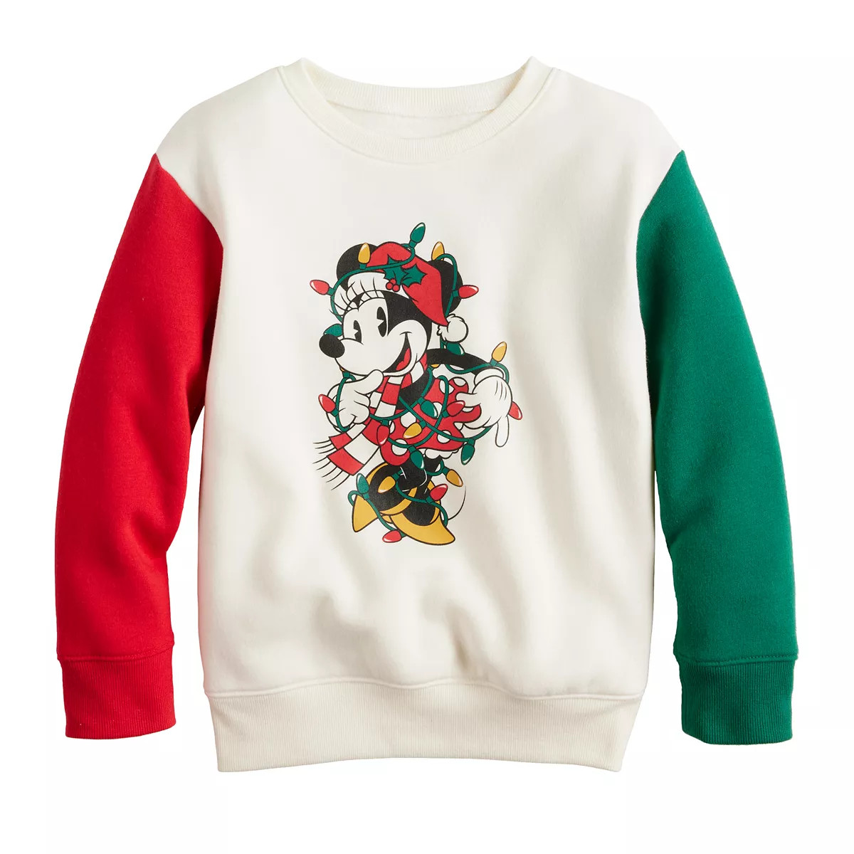 Disney's Minnie Mouse Girls 4-12 Holiday Graphic Sweatshirt by Jumping Beans® | Kohl's
