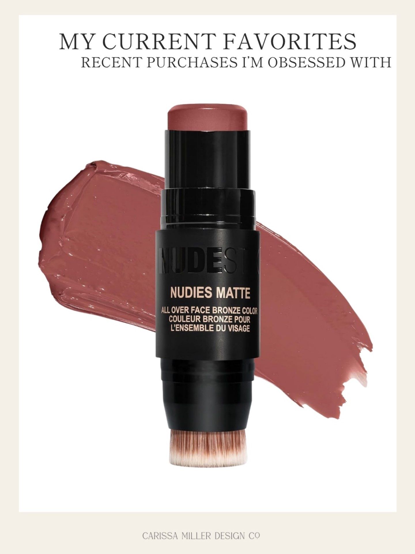 I love this product. It can be used on your eyes, lips, and cheeks!