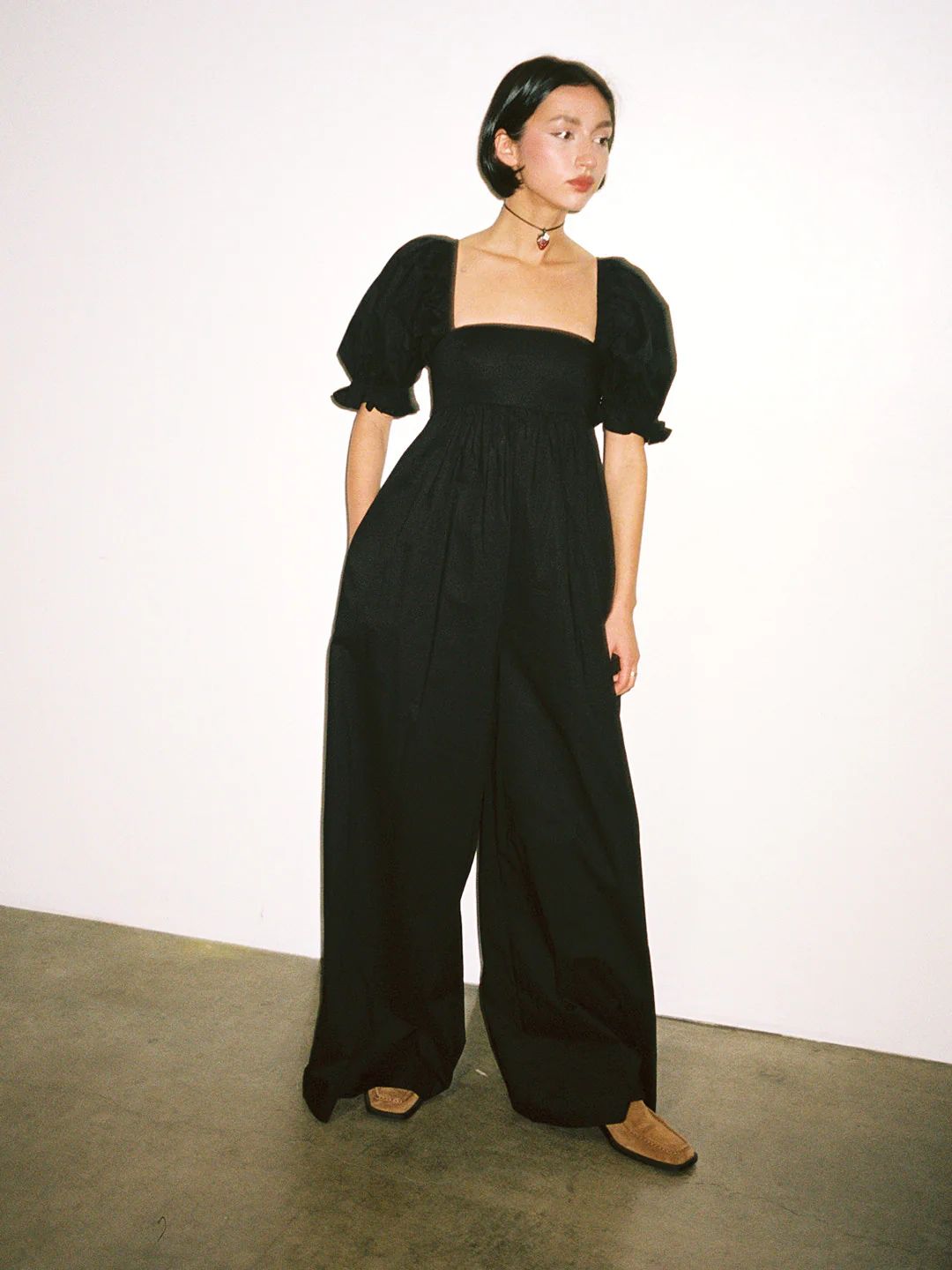 The Hamptons Jumpsuit - Caviar | Lisa Says Gah