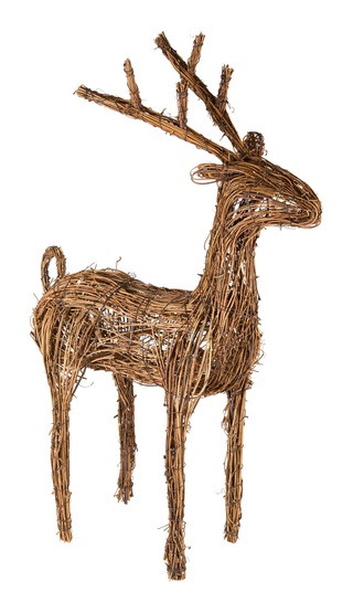 CANVAS Canadian Christmas Collection Vine Deer Tabletop Décor, 24-in | Canadian Tire
