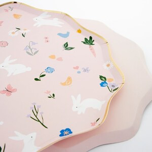 Easter Dinner Plates Set of 8 Easter Paper Plates by Meri | Etsy | Etsy (US)