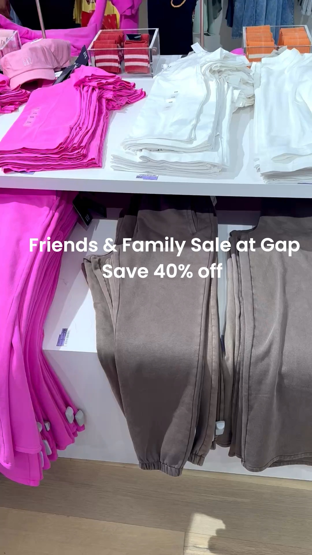 Gap Friends and Family Sale - Everything is 40% off - including sweats! 

#LTKTravel #LTKSaleAlert #LTKSpringSale