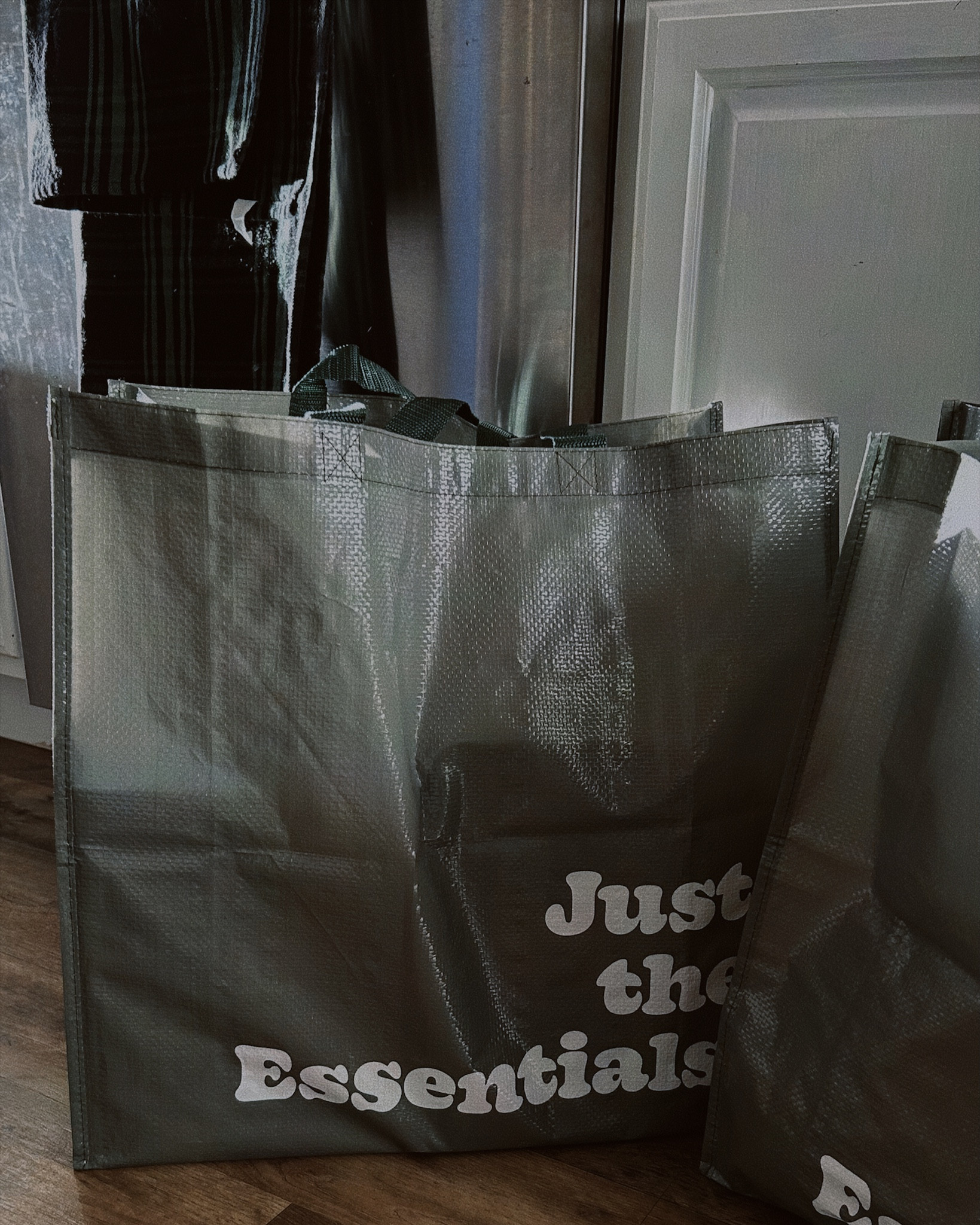 Reusable shopping tote: “Just the Essentials" (Target Bullseye section - $1)

#LTKhome #LTKfamily