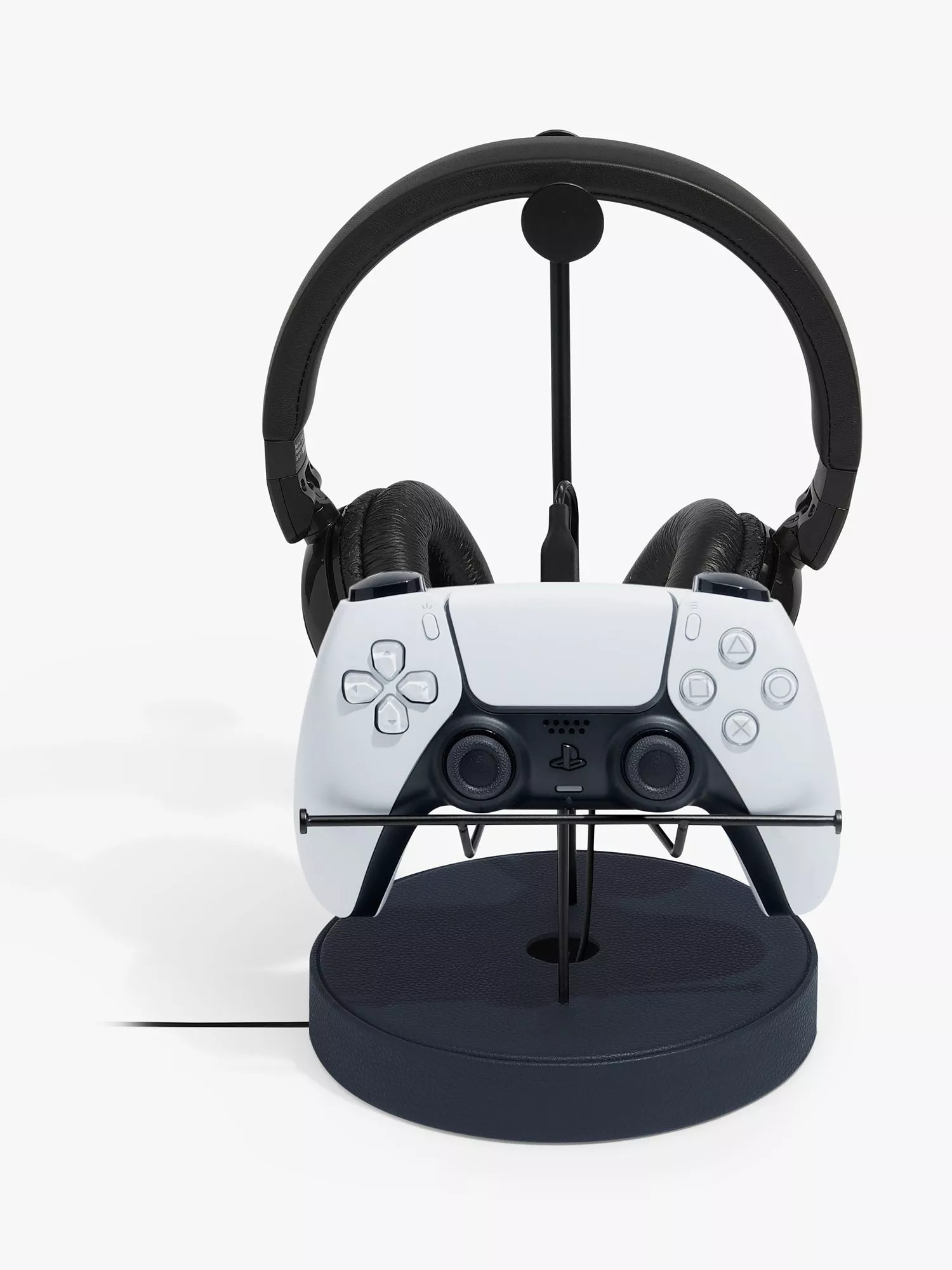 StackersGaming Headphone & Controller Stand, Navy | John Lewis (UK)