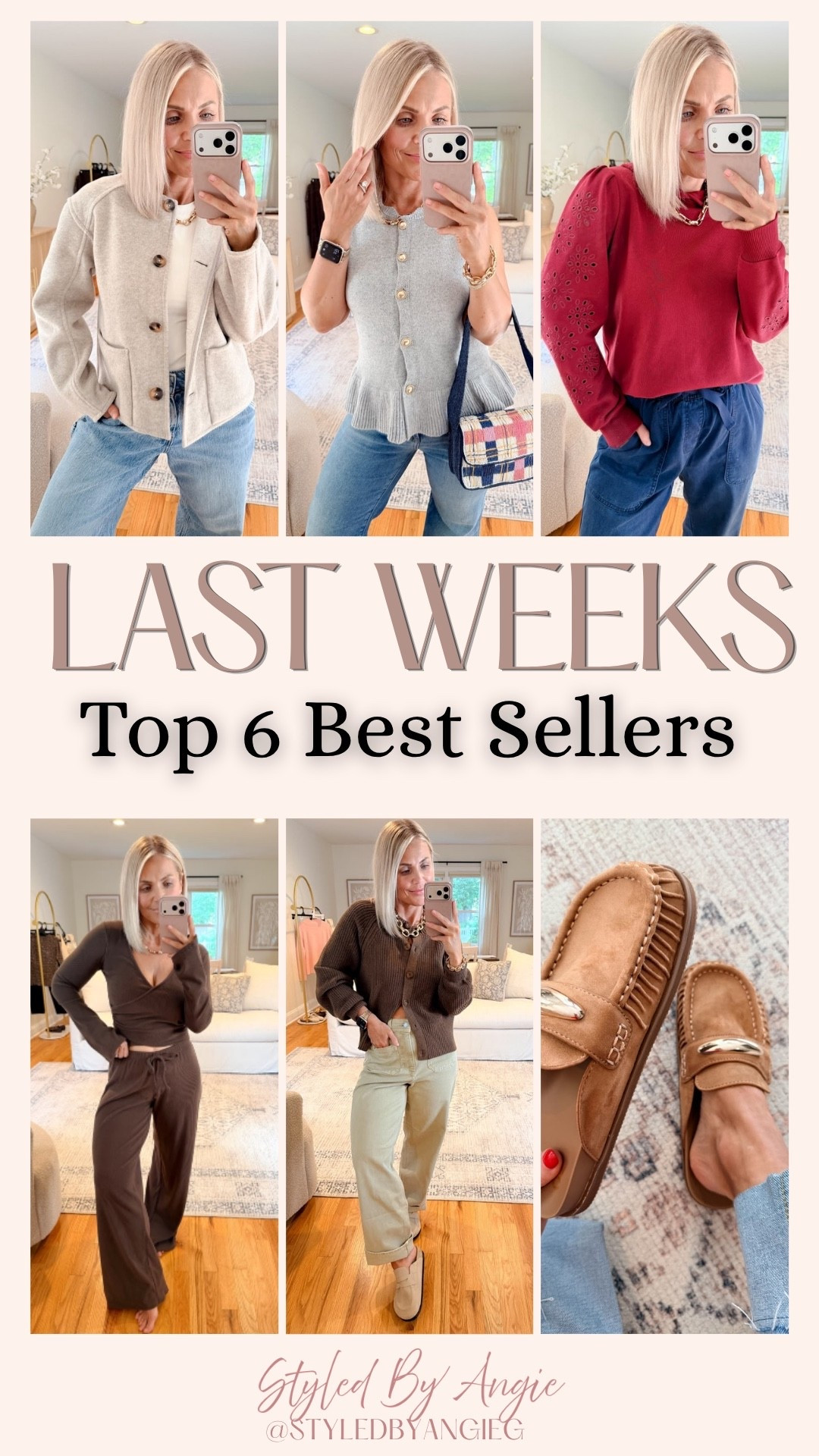 A little recap of what everyone was shopping last week 🤎 These 6 picks were the biggest hits! ✨



last weeks best sellers, best selling outfits, affordable fashion, affordable outfit ideas, Walmart fashion, everyday outfits, fashion finds, budget friendly style

#LTKSeasonal #LTKSaleAlert #LTKootd