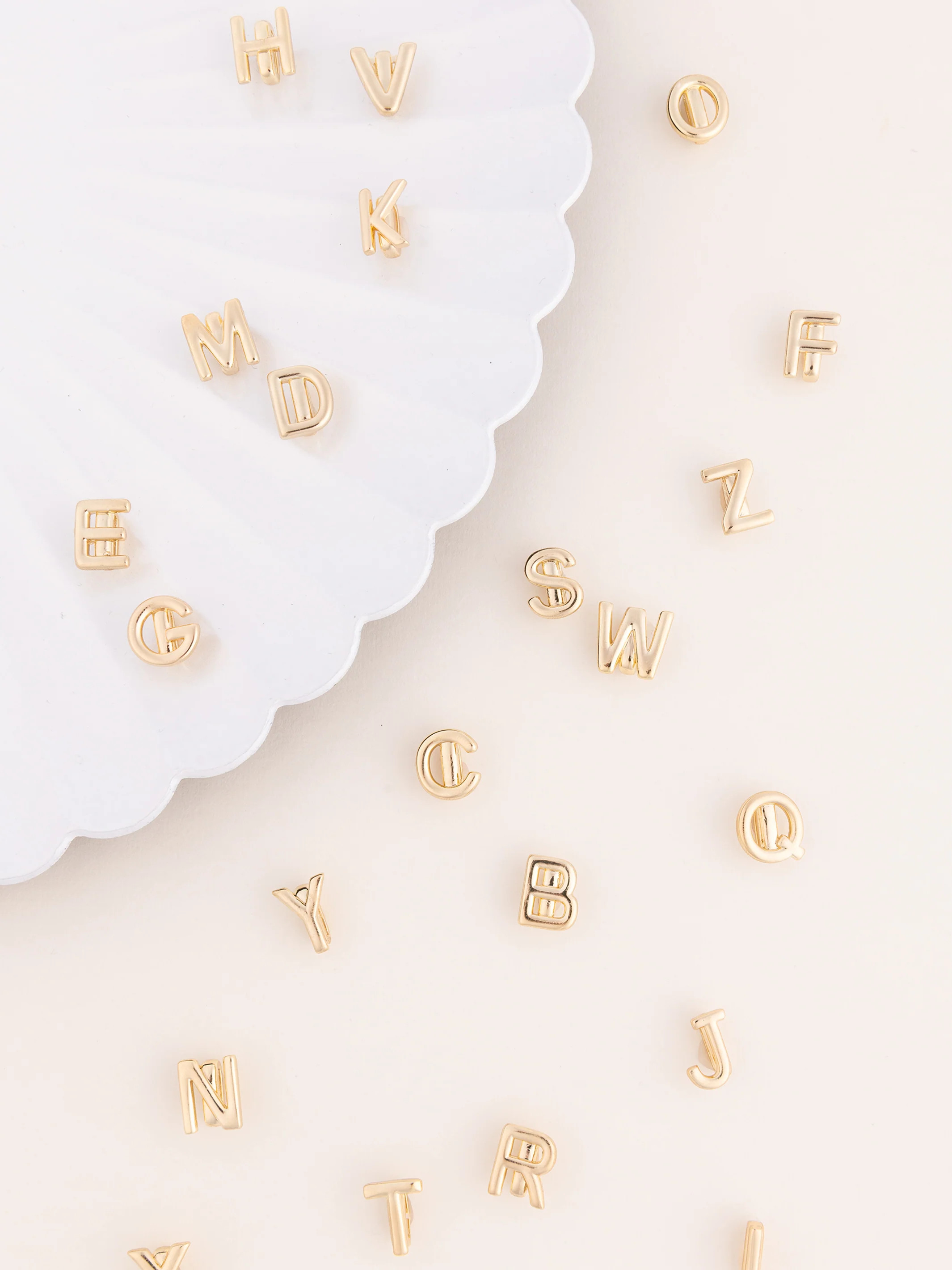 Camryn Initial Slide Charms | Hannah | Michelle McDowell